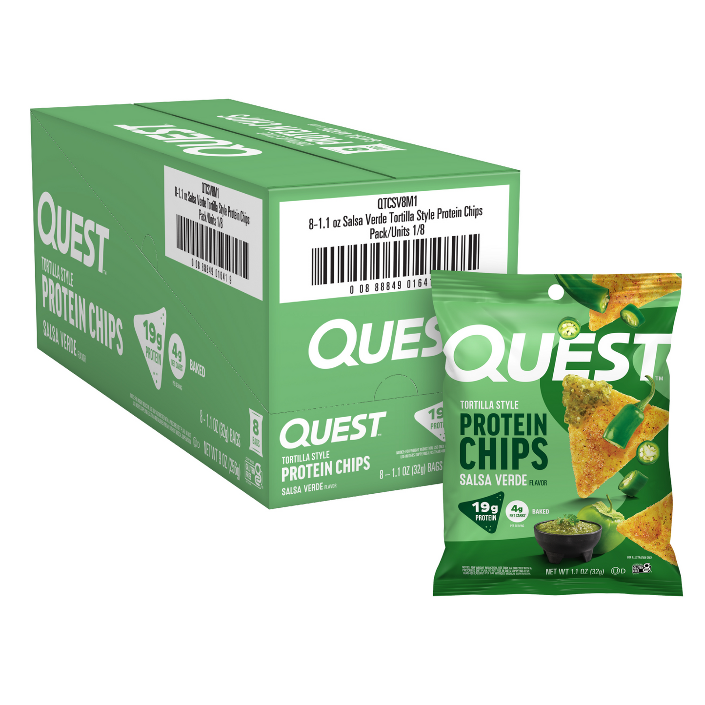 salsa-verde-tortilla-style-protein-chips-d4 110071_QN_USA_Pkg_ProteinChips_Tortilla_SV_8ctCarton_3D_Composite_Force_1.png
